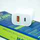 Kucni punjac REMAX RP-U68 QC+PD Fast charger 20W beli - 97889