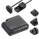 LDNIO Kućni punjač sa adapterima A6140C 3xQC3.0 (30W) 3xPD3.0 (100W) 140W Max Type C - Type C, crna - 215602