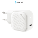 Kućni punjač Teracell Evolution TC-17GP, GaN, PPS, PD 3.0, 65W sa PD iPhone lightning kablom beli CE - 210835-1