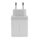 Kućni punjač Teracell Evolution DLS-TC03 Fast QC 3.0+2.4A 18W sa kablom USB na iPhone Lightning beli - 040649-1