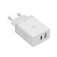 Kućni punjač Teracell Evolution DLS-TC04 Fast USB 2.4A + PD 30W max 3A beli - 040654