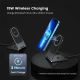 Kućni punjač Wireless 15W crni - 214213-1