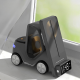 Kucni punjac Wireless 15W Viljuskar 5 u 1 sivi - 211123