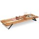 VILDE Drvena daska za serviranje sa nogarima 67.5x19.5x7.5cm - KUH000035A00000
