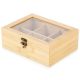 VILDE Kutija za odlaganje čaja 21x16x7.5cm, bambus - KUH000067A00000