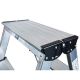 eHomeStorage Merdevine aluminijumske, dvostrane, 2 gazišta - KX2202B-LADDER