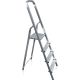 eHomeStorage Merdevine aluminijumske, jednostrane, 4 gazišta - KX2304A-LADDER