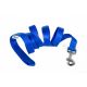 Povodac za pse XS  1x120cm  Sa metalnim karabinjerom, plave boje - EP3013741