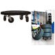 ARTPLAST Transportna platforma L4040N, 400 x 400 x 125 mm, do 275 kg nosivosti - L4040N-ART