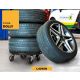 ARTPLAST Transportna platforma L4040N, 400 x 400 x 125 mm, do 275 kg nosivosti - L4040N-ART