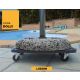 ARTPLAST Transportna platforma L5838N, 580 x 380 x 120 mm, do 543 kg nosivosti - L5838N-ART