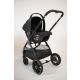 LA MAMA Kolica za bebe 3u1 Trio, crna - LMTRIOBLCK000