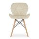 OSKAR Lago stolica od somota - set 4komada bež - EP2894092