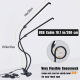 Lampa za dva monitora sa stipaljkom crna - 616138