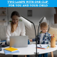 Lampa za dva monitora sa stipaljkom crna - 616138