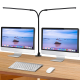 Lampa za dva monitora sa stipaljkom crna - 616138