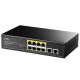 CUDY PoE+ Switch FS1010PG 8-Port 10/100M, 250m, metalno kućište (Alt.PFS3010-8ET) - LAN02656