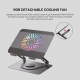 Laptop Cooler Fantech NC30 RGB sivi - 223724