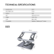 Postolje za laptop Fantech NS10 crni - G217204