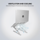 Laptop stalak Fantech NS12 srebrni - 221137-1-1-1-1-1-1-1
