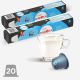 GIMOKA Kapsule za kafu NESPRESSO IN ALLUMINIO LATTE AL/T 20 kom - 45243101020390