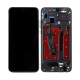 LCD za Honor 8X + touch screen crni SA OKVIROM FULL ORG (CHINA) - E710-1