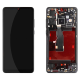 LCD za Huawei P30 + touch screen crni SA OKVIROM (OLED) - E1224