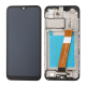 LCD za Samsung A01/ A015 + Touch Screen crni WITH FRAME ORG - E2827