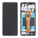 LCD za Samsung A06/ A065 + Touch Screen crni WITH FRAME FULL ORG (China) - E3921