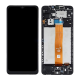 LCD za Samsung A12/ A125F + Touch Screen crni WITH FRAME FULL ORG (China) - E1071