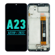 LCD za Samsung A23 4G/ A235F + Touch Screen crni WITH FRAME FULL ORG (China) - E2520