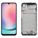 LCD za Samsung A24/ A245F + Touch Screen crni WITH FRAME OLED - E2404