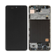 LCD za Samsung A51/ A515F + Touch Screen crni WITH FRAME (OLED) (regular size) FULL ORG (CHINA) - E666
