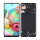 LCD za Samsung A71/ A715F + Touch Screen crni WITH FRAME (INCELL) - E363