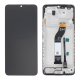 LCD za Xiaomi Redmi 13C 4G + touch screen crni WITH FRAME FULL ORG (China) - E3584