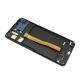 LCD za Samsung A750F Galaxy A7 2018 + touchscreen + frame black OLED - EP3033417