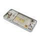 LCD za Samsung A346B Galaxy A34 5G + touchscreen + frame silver Full ORG EU (GH82-31200B/31201B) - EP3039261