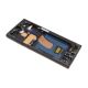 LCD za Samsung S918B Galaxy S23 Ultra 5G + touchscreen + frame black/graphite OLED - EP3037750