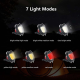 LED lampa privezak, otvarac za flase sa upaljacem, crna - 213528