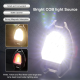 LED lampa privezak, otvarac za flase sa upaljacem, crna - 213528