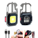 LED lampa privezak, otvarac za flase, univerzalni kljuc sa razbijacem stakla i srafcigerima, crna - 213531
