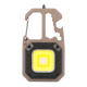 LED lampa privezak, otvarac za flase, univerzalni kljuc sa razbijacem stakla i srafcigerima, crna - 213531