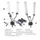 LED lampa sa holderom za mobilni telefon RK39 - 87807-1