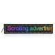 LED svetleci displej RGB P5 100x17cm STP5 - 611074