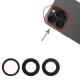 Lens za kameru IPhone 15 Pro Max crni - E3244