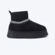 OPPOSITE Čizme lh30076-black W - LH30076-BLACK