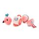 LILLIPUTIENS Plišana  zvečka flamingo Anais - 83205-1-1-1