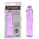 Ljubicasti TPE dildo 18cm - CN-133049353