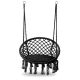 MODERNHOME Viseća ljuljaška za terasu Modern 2, crna - GW-076 BLACK