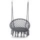 MODERNHOME Viseća stolica za terasu Modern, siva - GW-076A GREY